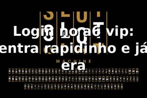 Login no a6 vip: entra rapidinho e já era 😎